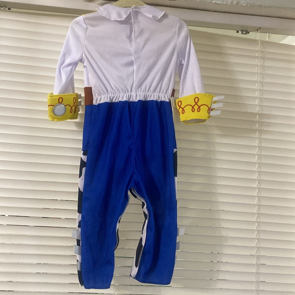 Disney Toy Story Jessie Cowgirl Costume Baby Girl 12-18M Outfit With Red Hat - Picture 2 of 9